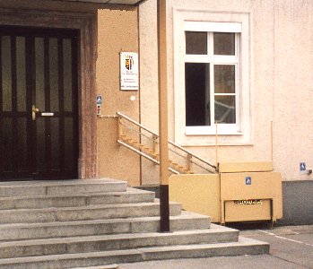 Treppenlift, im Freien